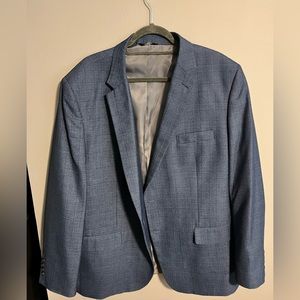 Haggar plaid suit jacket